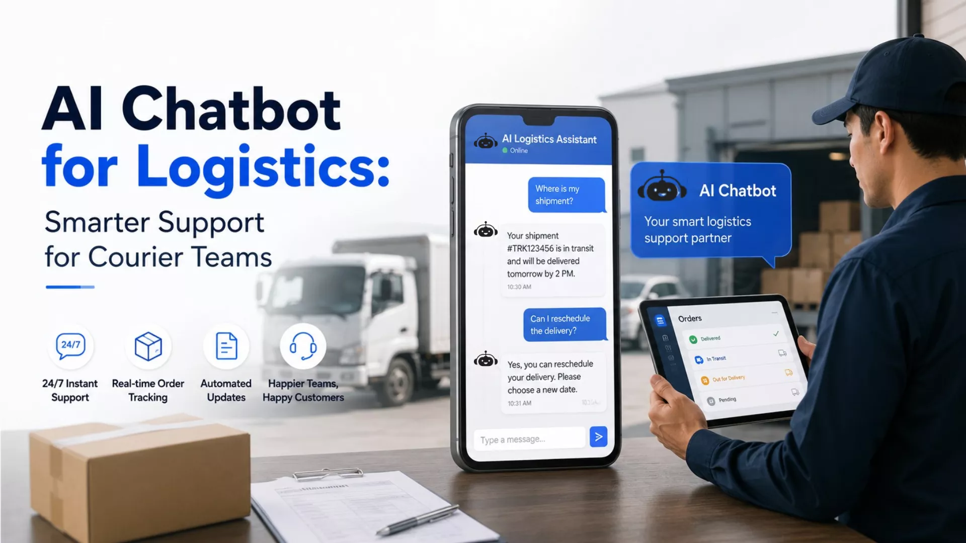AI Chatbot for Logistics: Smarter Support for Courier Teams