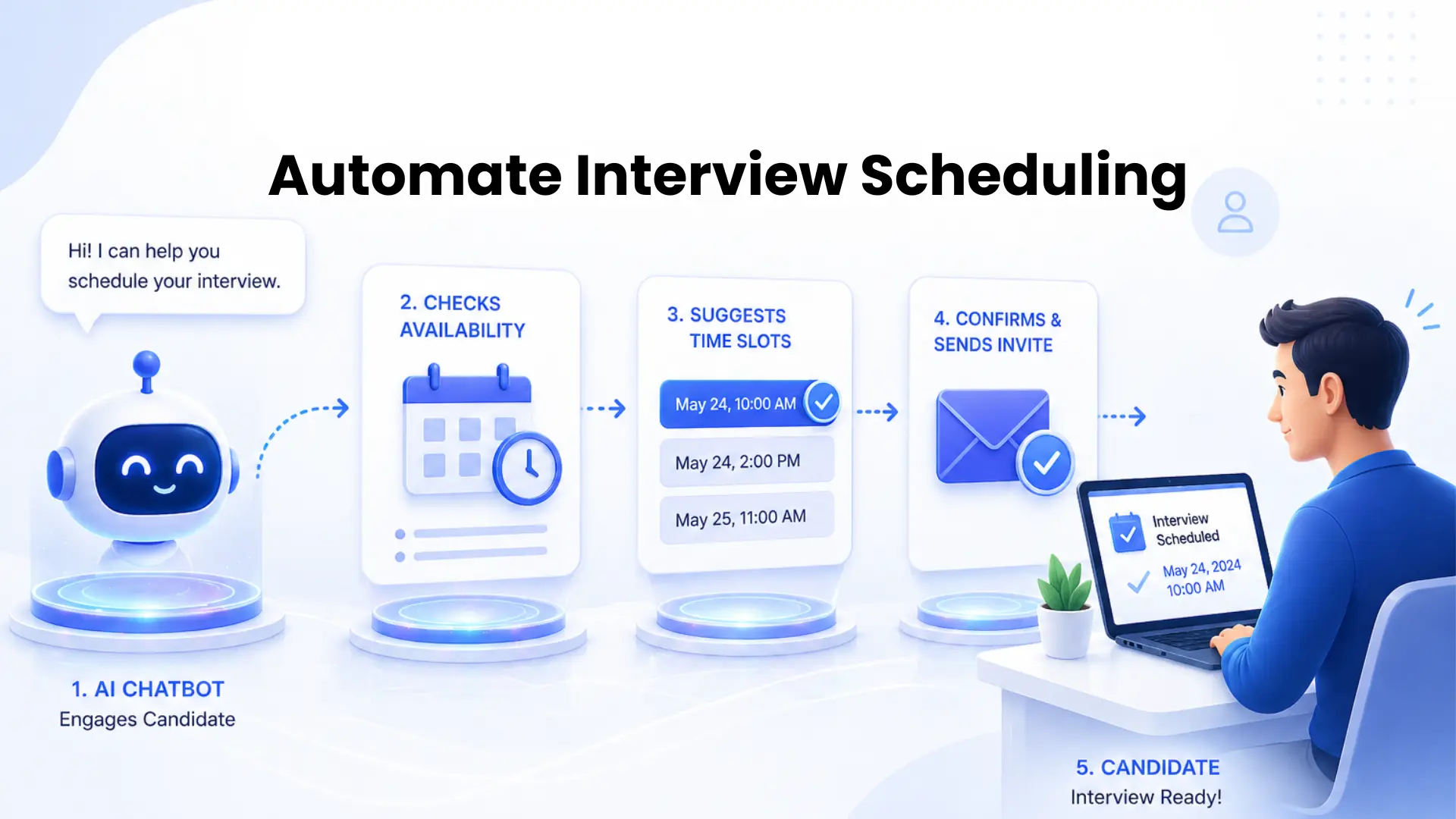 How AI Chatbots Automate Interview Scheduling in Recruitment