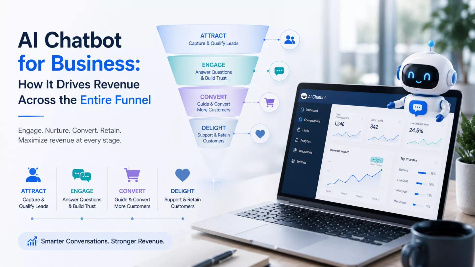 AI Chatbot for Business: How It Drives Revenue Across the Entire Funnel