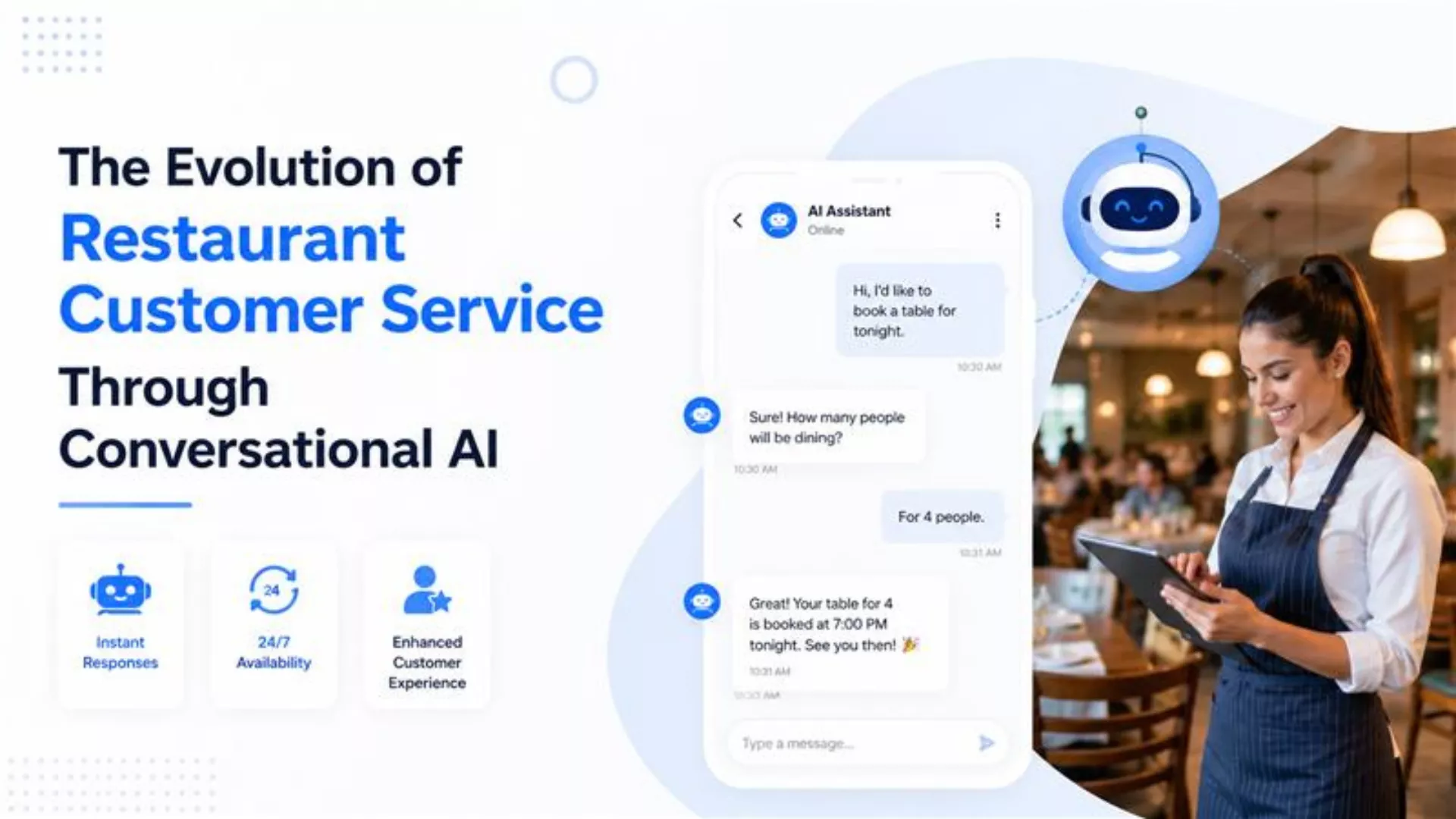 The Evolution of Restaurant Customer Service Through Conversational AI