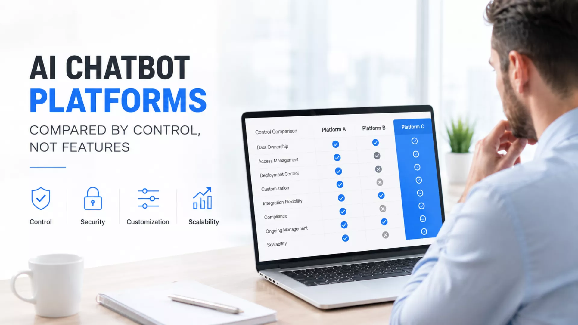 AI Chatbot Platforms Compared by Control, Not Features