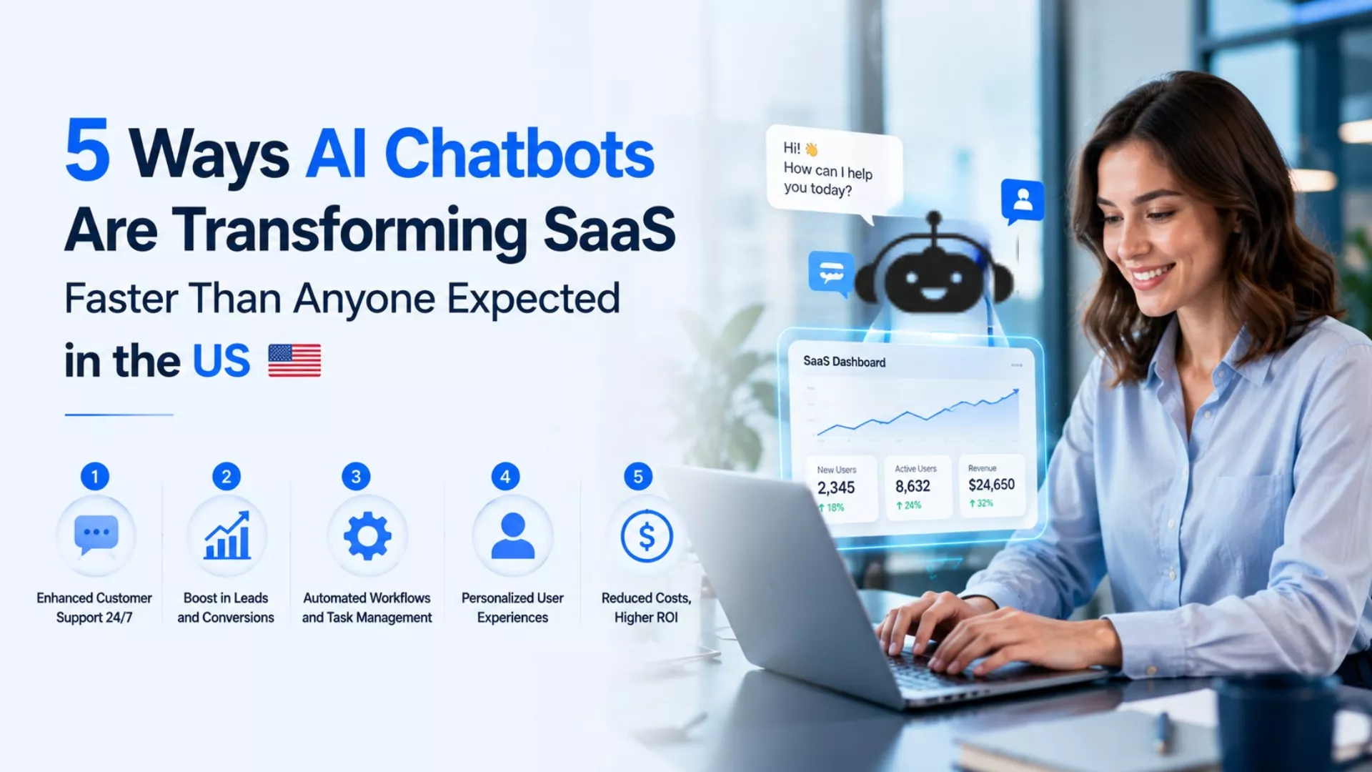 5 Ways AI Chatbots Are Transforming SaaS Faster Than Anyone Expected in the US