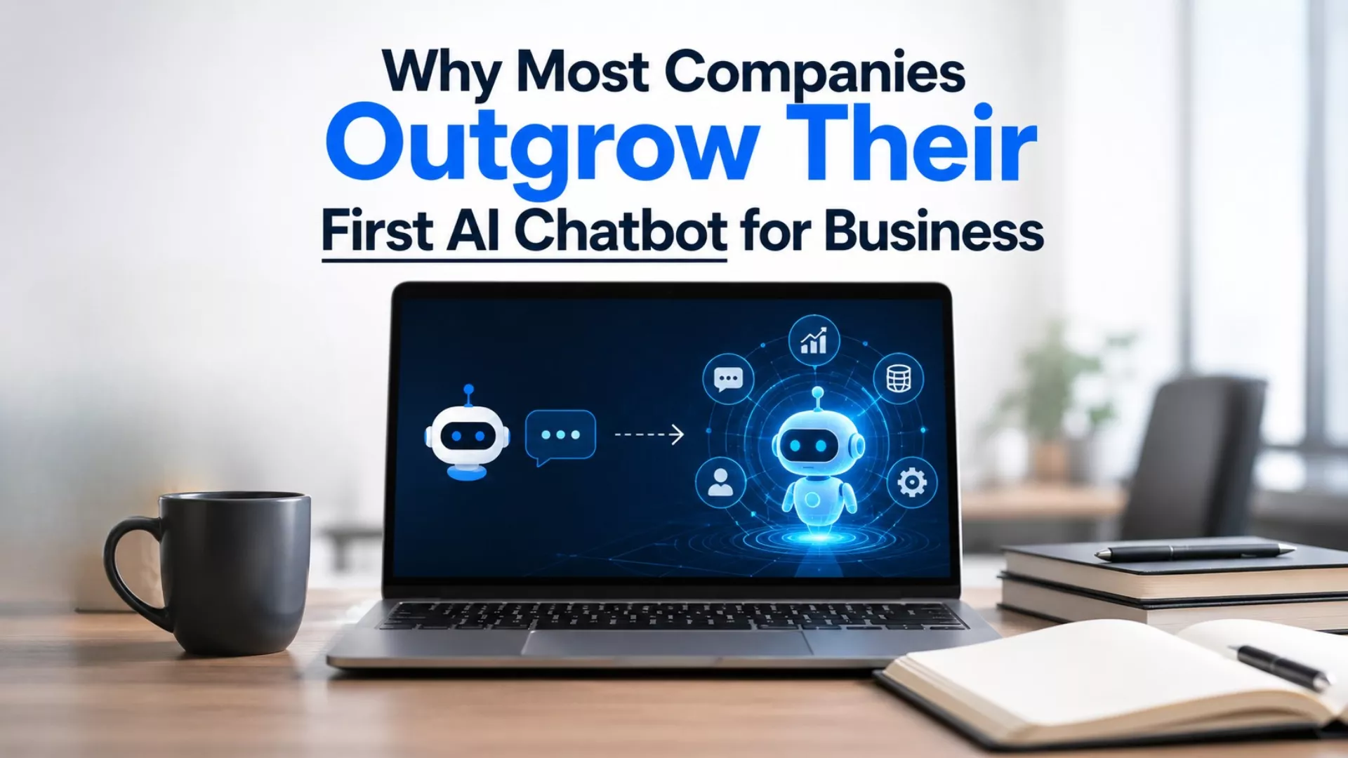 Why Most Companies Outgrow Their First AI Chatbot for Business