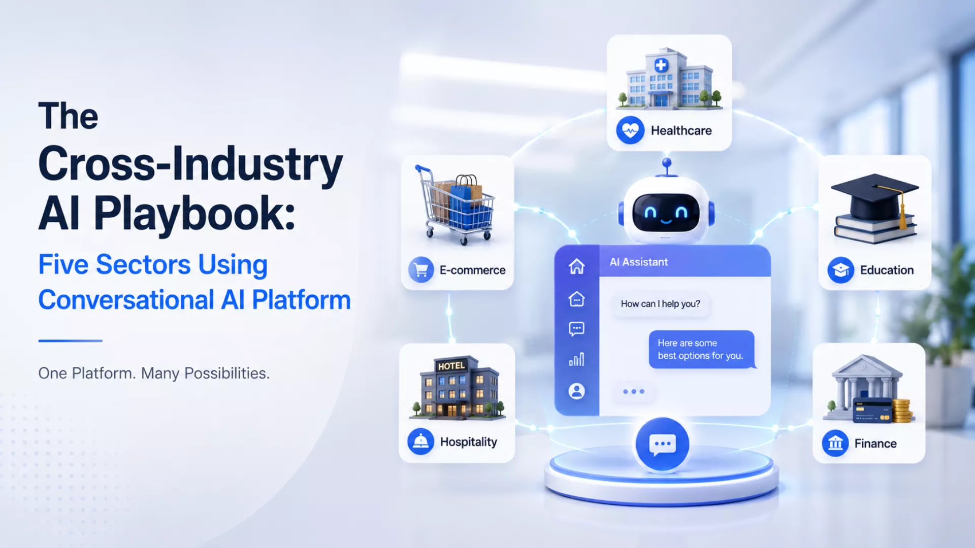 The Cross-Industry AI Playbook: Five Sectors Using Conversational AI Platform