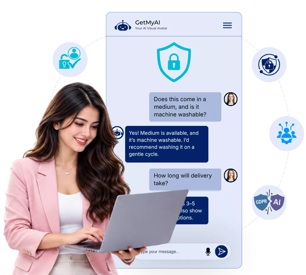 Secure access control for AI Visual Avatar deployments