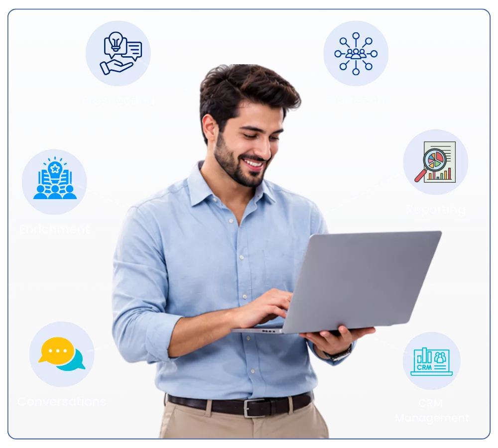 Unified sales AI platform connecting campaigns, conversations and analytics